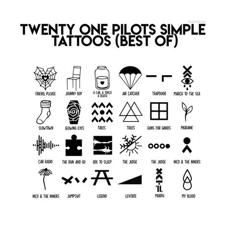 Pin By Iba On Tattoo Muthafukka Twenty One Pilots Tattoo Pilot