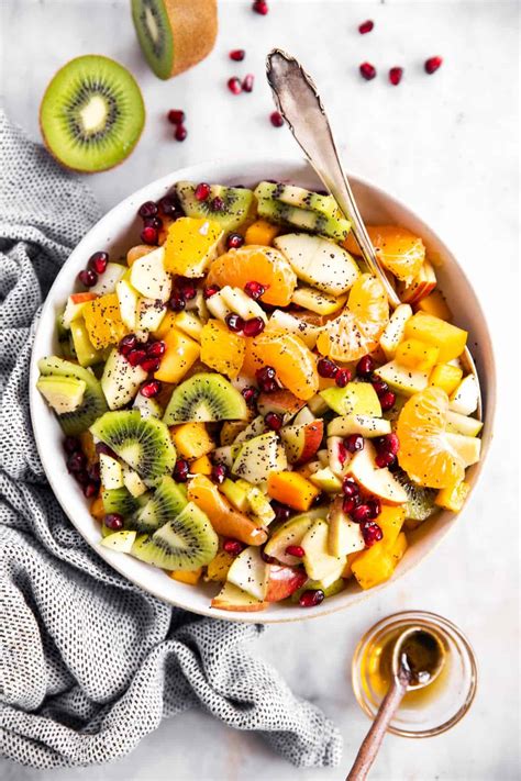 Winter Fruit Salad Recipe | Savory Nothings