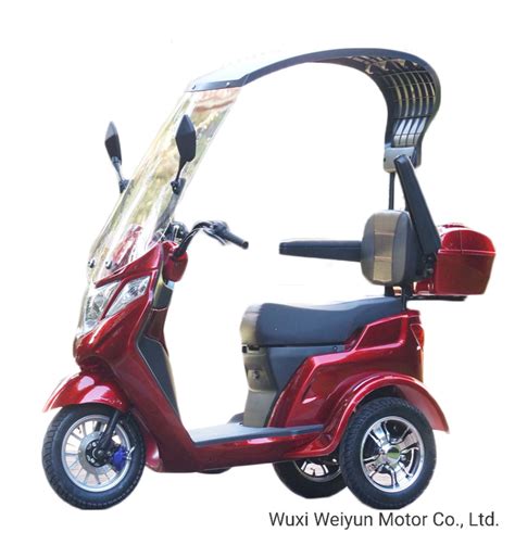 Electric Tricycles Mobility Scooter Disabled Trike With Roof China Electric Mobility Scooter