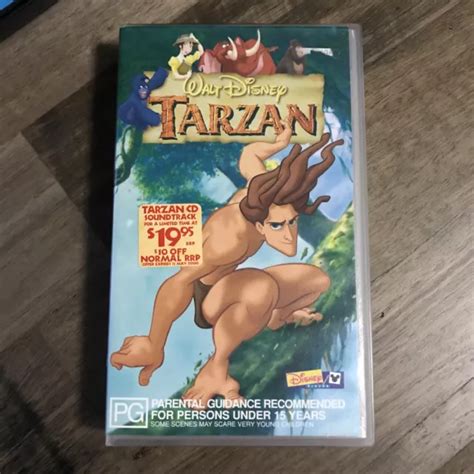 TARZAN VHS VIDEO Cassette Tape PAL Walt Disney 2 00 PicClick AU