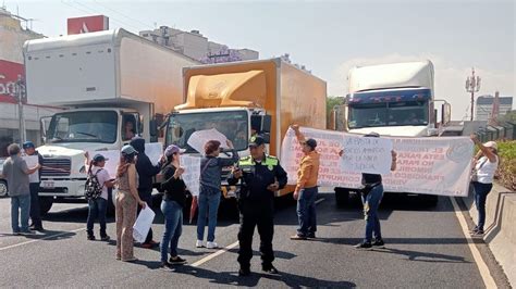 Trabajadores Del Gobierno De La Ciudad De M Xico Bloquean Avenidas Y