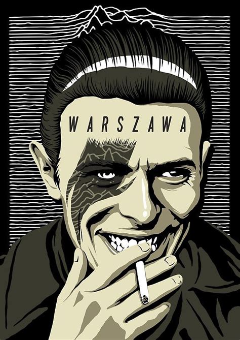 Warszawa Poster For Sale By Butcherbilly David Bowie Art David