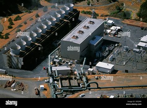 The Geysers Geothermal Plant California Hi Res Stock Photography And