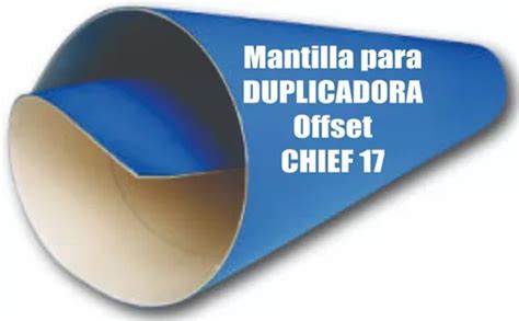 Mantilla Para Duplicadora Chief Offset X Cms Env O Gratis