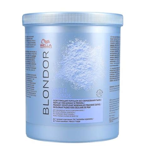 Обезцветяваща пудра Wella Professionals Blondor Multi Blonde Powder гр Esteto bg