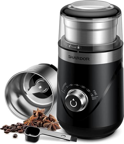 Amazon.com: SHARDOR Adjustable Coffee Bean Grinder Electric, Herb/Spice