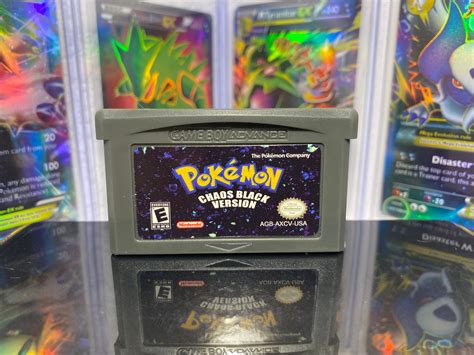 Pokemon Liquid Crystal Ultra Violet Shiny Gold Chaos Black Light