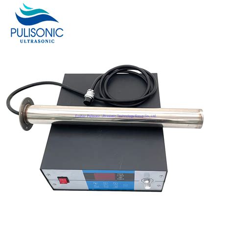 300w 316 Stainless Steel Tubular Ultrasonic Transducer For Hardware Parts Cleaner China