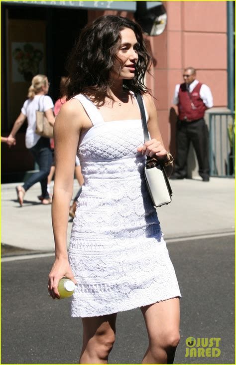 Emmy Rossum Shows Off Her Figure For National Bikini Day Photo