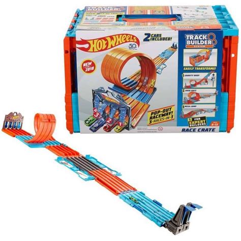 Jual Hot Wheels Track Builder System Race Crate Original Di Seller Odetteshop Penjaringan