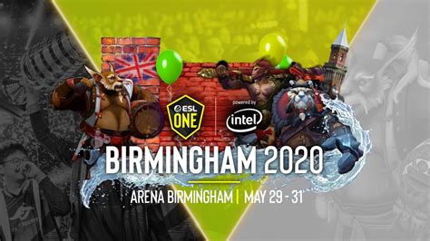 ESL One Birmingham 2020 Trailer YouTube