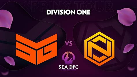 Team Smg Vs Neon Game Dpc Sea Div Tour W Lyrical Godz Youtube