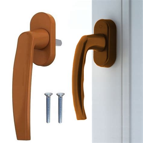 klamka okienna decortrend brazowy  cena opinie