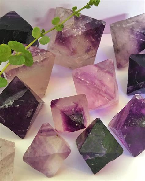 FLUORITE OCTAHEDRONS The Ultimate Crystal For Concentration Focus