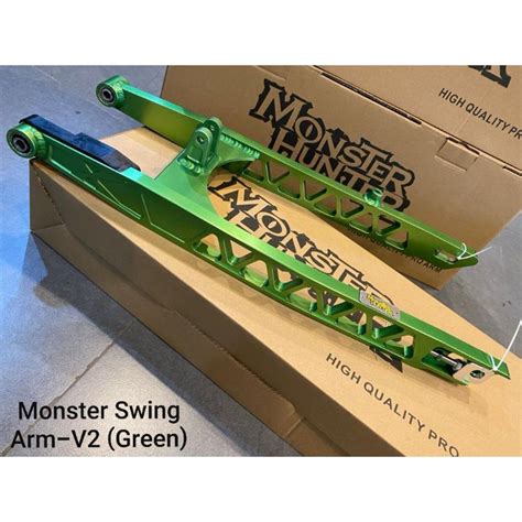 Monster Swing Arm V2 Green Shopee Malaysia