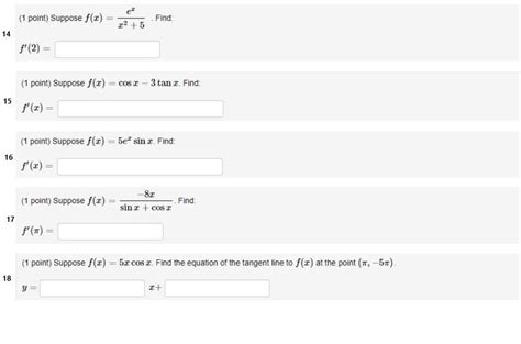 Solved 1 Point Suppose F X Find 22 5 14 F 2 1 Point