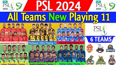 Psl All Team Playing Psl All Teams Playing All Teams