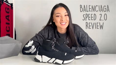 Balenciaga Speed 2 0 Trainers Unboxing Review And On Feet YouTube