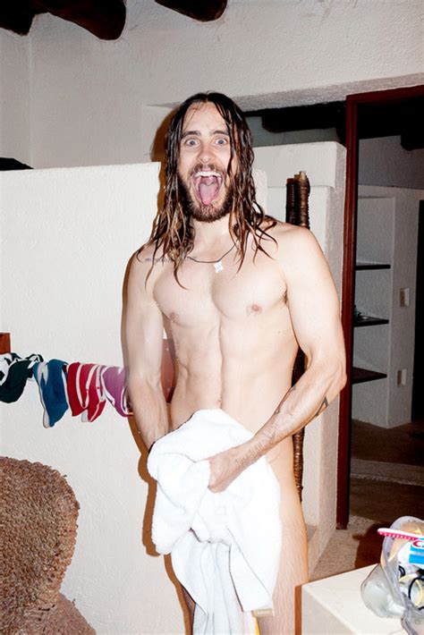 Jared Leto Bares His Big Smooth Chest Naked Male Celebrities