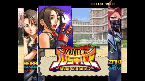 Project Justice Rival Schools 2 Dc Akira Story Mode Playthrough