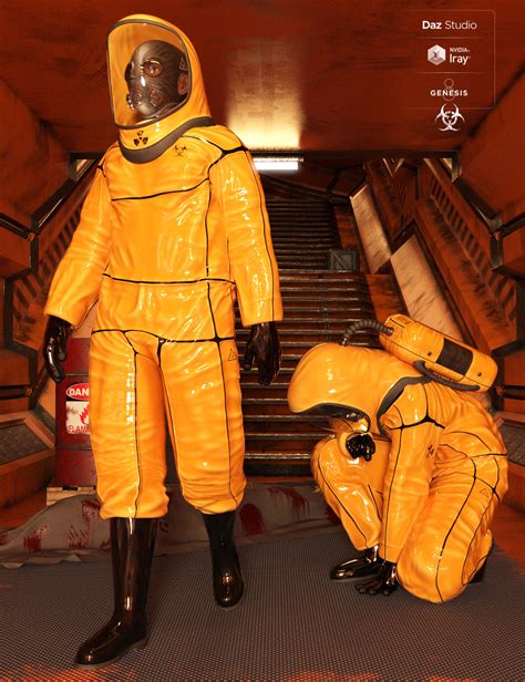 BioHazard Suit for Genesis 8 Male(s) | Daz 3D