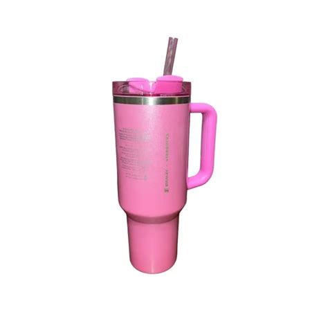 Stanley X Starbucks 40oz Winter Pink Tumbler Mug Limited Edition