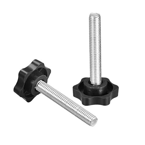 Snapklik Uxcell Clamping Screw Knob Mm Dia Plum Hex Shaped