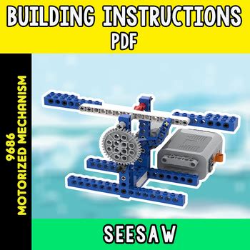 SEESAW Building Instructions - LEGO 9686 MOTORIZED MECHANIMS | TPT
