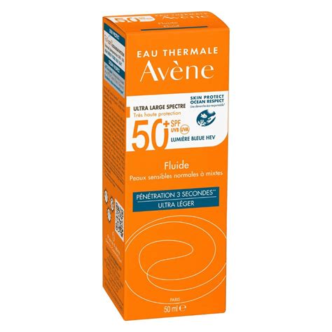 Avène Fluido Solar Pele Sensível SPF 50 SweetCare United States