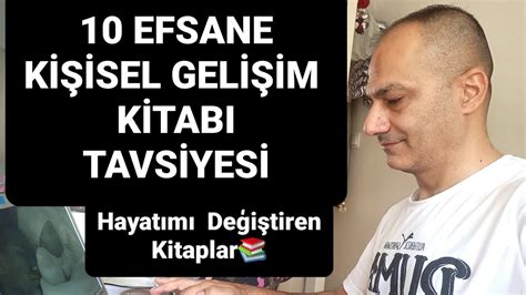 10 EFSANE KİŞİSEL GELİŞİM KİTABI TAVSİYESİ BİZZAT OKUNMUŞ ve DENENMİŞ