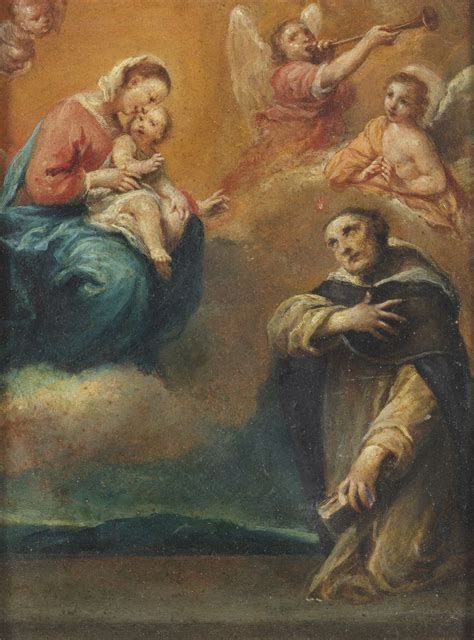 Madonna Con Bambino E San Francesco Crespi Giuseppe Maria