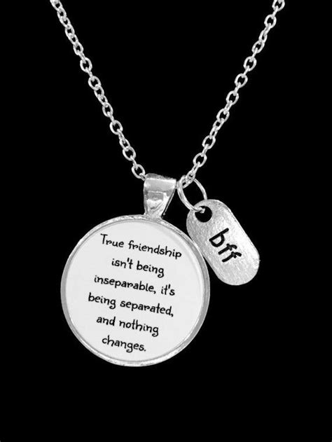 Best Friend T Best Friend Necklace True Friendship Necklace Best