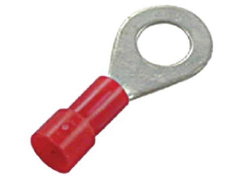 Ring Terminals 22 18 AWG Vinyl Insulated Red