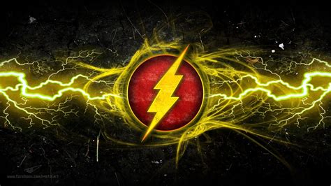 The Flash Logo Wallpaper