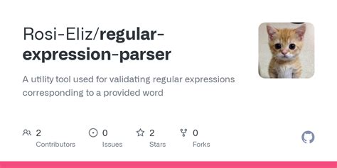 Github Rosi Eliz Regular Expression Parser A Utility Tool Used For