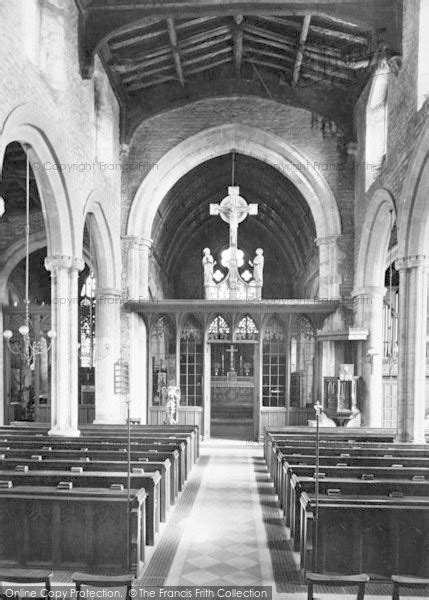 Photo Of Stamford St Mary S Church Interior 1922