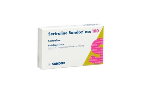 Sertralin Sandoz Eco Filmtabl 100 Mg 10 Stk Auf Rezept Coop Vitality