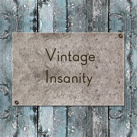 Vintageinsanity Etsy