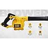 DEWALT DCV100-XJ Compact Cordless Blower 18 V Li-Ion XR, Bare Unit ...
