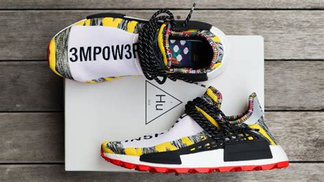 ADIDAS PW SOLAR HU NMD YELLOW Unboxing Overview On Feet YouTube