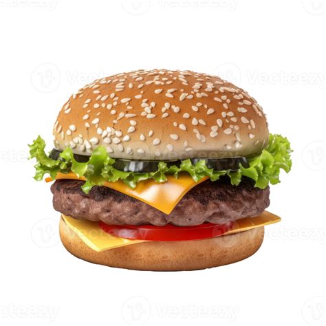 Beef Burger Isolated 22149300 PNG