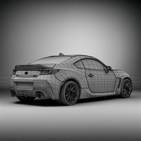 Artstation Subaru Brz 2022 3d Model Resources