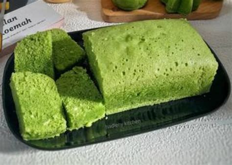 Resep Dan Cara Membuat Bolu Pandan Kukus Daun Saji Praktis Dan Mudah