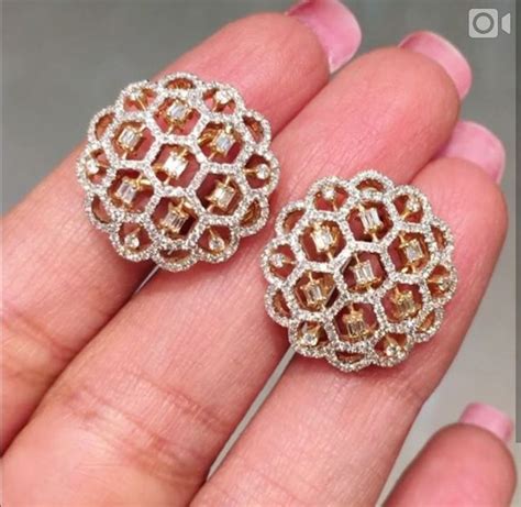 Saved By Radha Reddy Garisa Princess Diamond Earrings Earrings