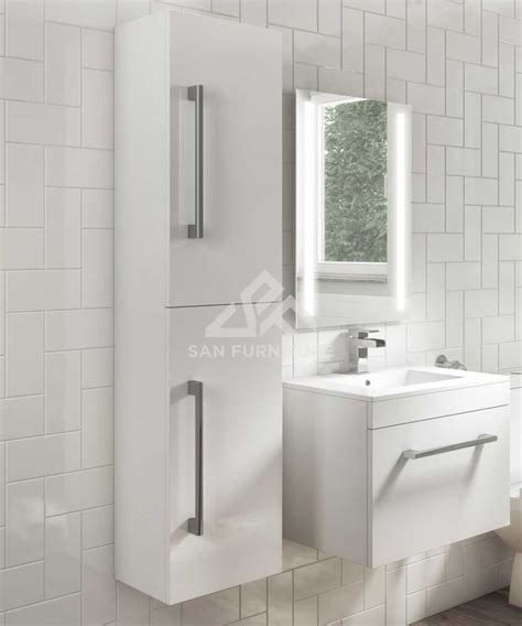 Wall Mounted Tall Bathroom Cabinet Sanfurnitureae