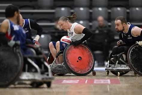 First U S Women Compete In Wheelchair Rugby World Championship New