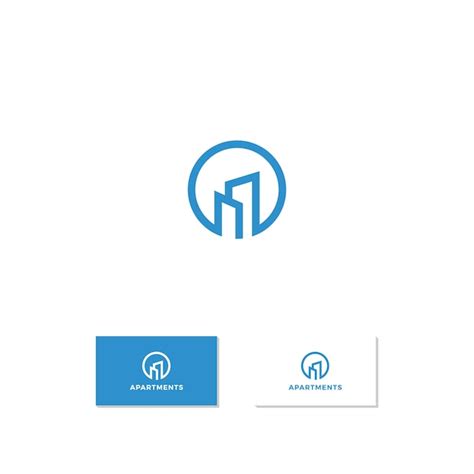 premium vector apartment logo design