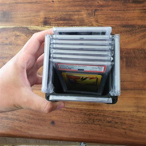 Psa Cards Display Holder Case Pokemon Cards Yugioh Magic Etsy