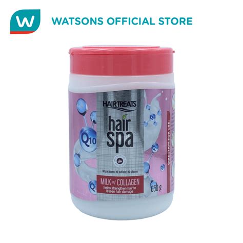 Hair Treats Hair Spa Milk With Collagen 650g Lazada Ph