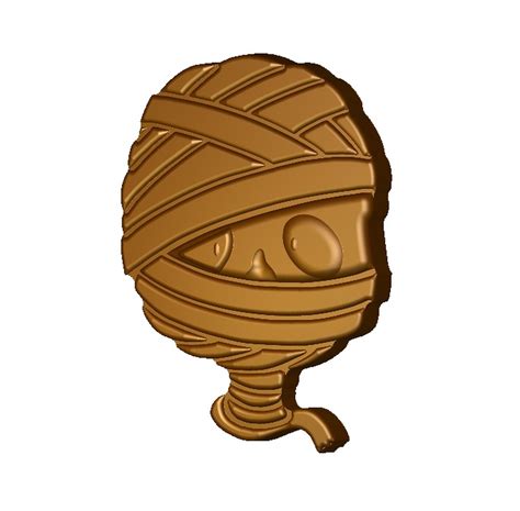 Mummy Stl File For 3d Printers And Cnc Router Halloween Stl Etsy